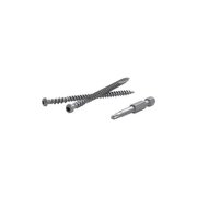 FASTENMASTER Fastenmaster 5000253 TrapEase 2.5 in. Torx TTAP Star Head Zinc Carbon Steel Composite Deck Screws; Tiki Torch - 350 Per Box 5000253